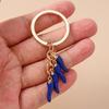 Portachiavi Creativo a Forma di Peperoncino Anello Portachiavi in Lega Accessorio Decorativo Portafoglio Auto Ciondolo da Appendere per Borse Regali