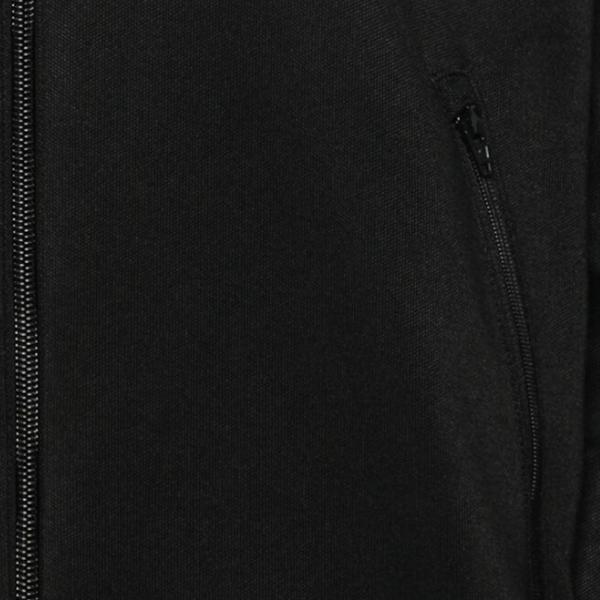 adidas Logo Baskılı Fermuarlı Dik Yaka Vücuda Oturan Uzun Kollu Ceket Kadın Ceketleri Siyah IW3174