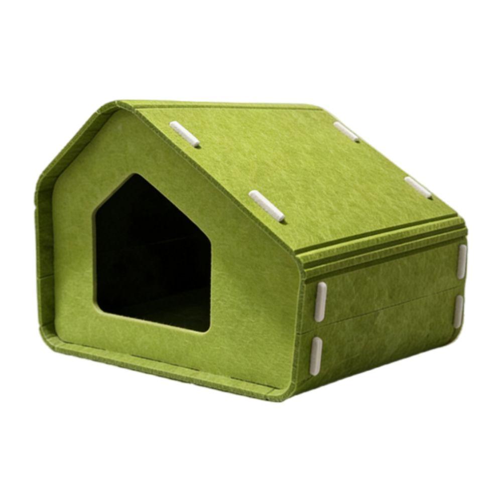 Breathable Cat House Semi-enclosed Cat Scratching Board New Cat Bed Pet Supplies