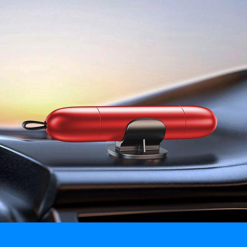 Auto Scheibenbrecher und Gurtschneider, 2-in-1 Auto Sicherheitshammer, Multifunktionaler Auto Glasbrecher, Tragbares Auto Notfallrettungswerkzeug