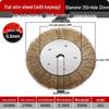 Jun Ding Ying Flat Steel Wire Grinding Wheel Brush
