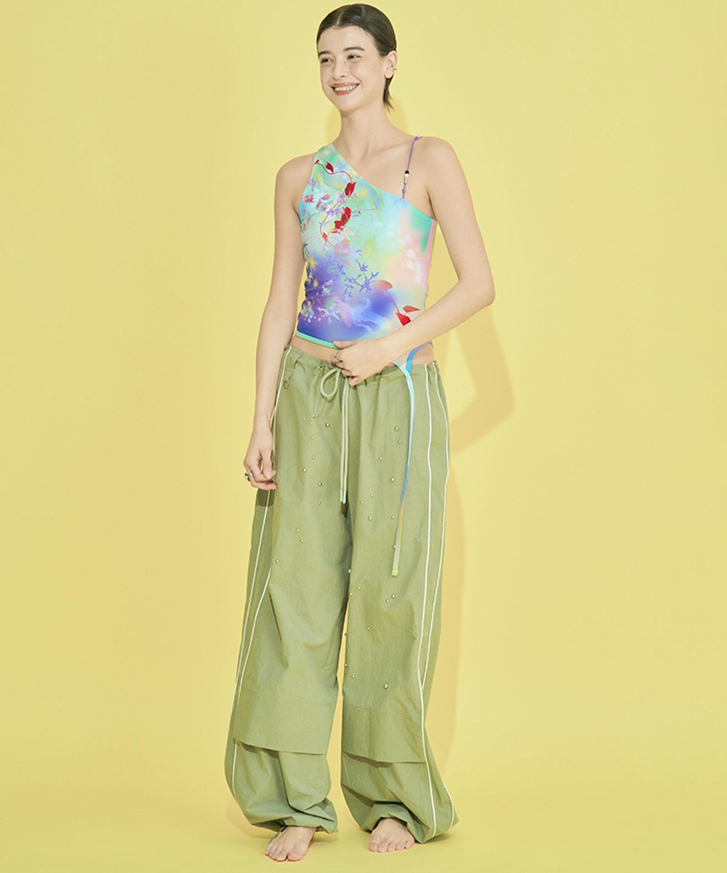 Oroji Thistle Canvas Skin Top-Seasonal Print Seasonal Print/1