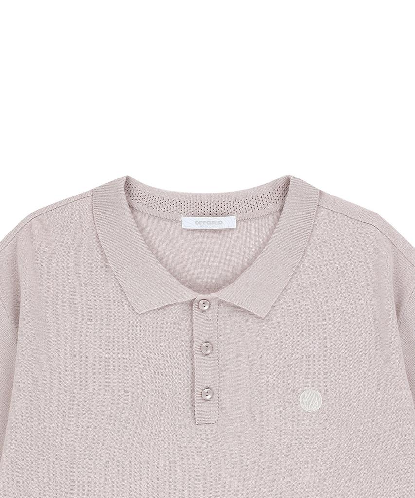 OFFGRID Og Cool Touch A/C Short Sleeve Knit - Beige