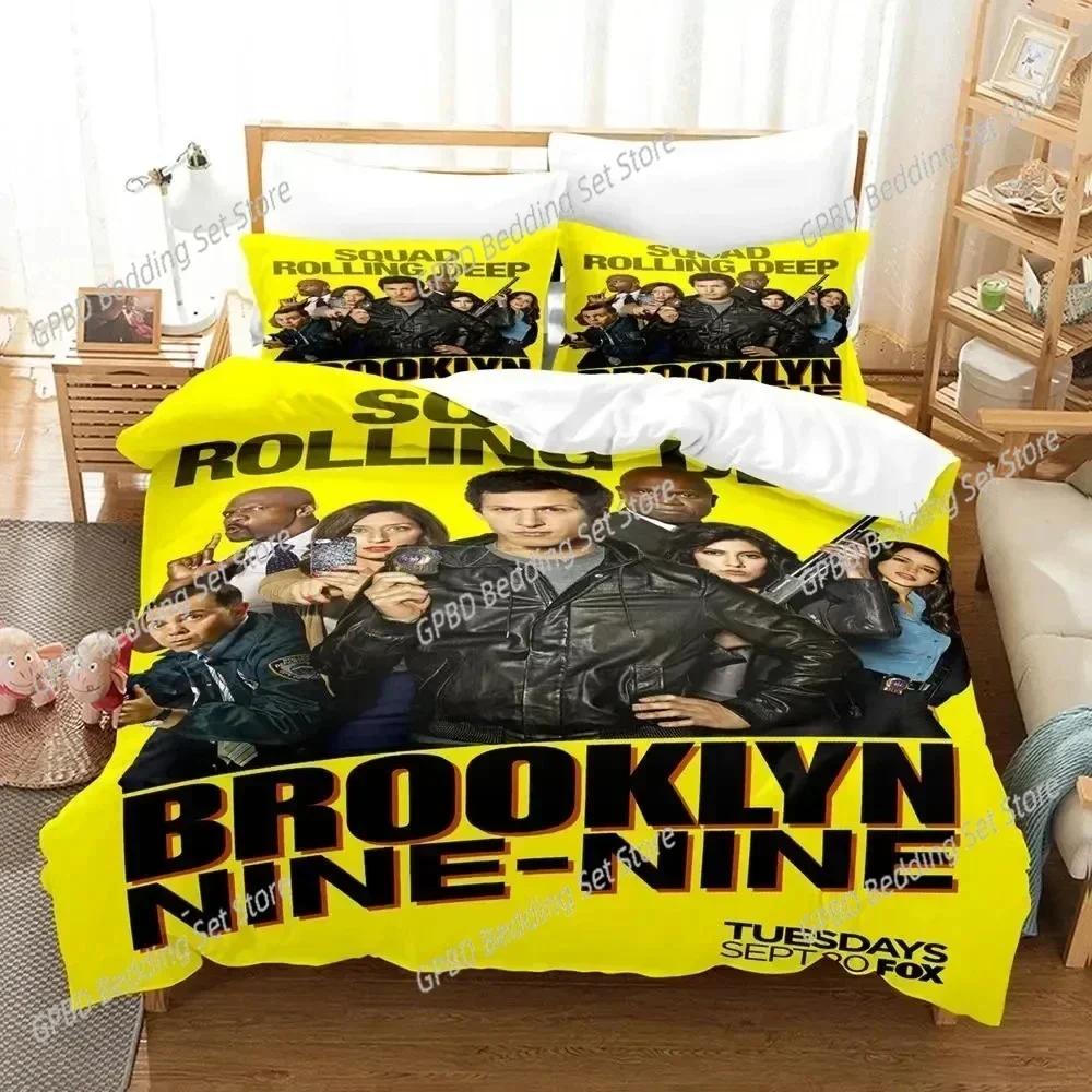 Print New Tv Brooklyn Nine-Nine Bedding Set Bedroom Soft Modern Bedspreads Comefortable Duvet Cover Quilt Cover And Pillowcase