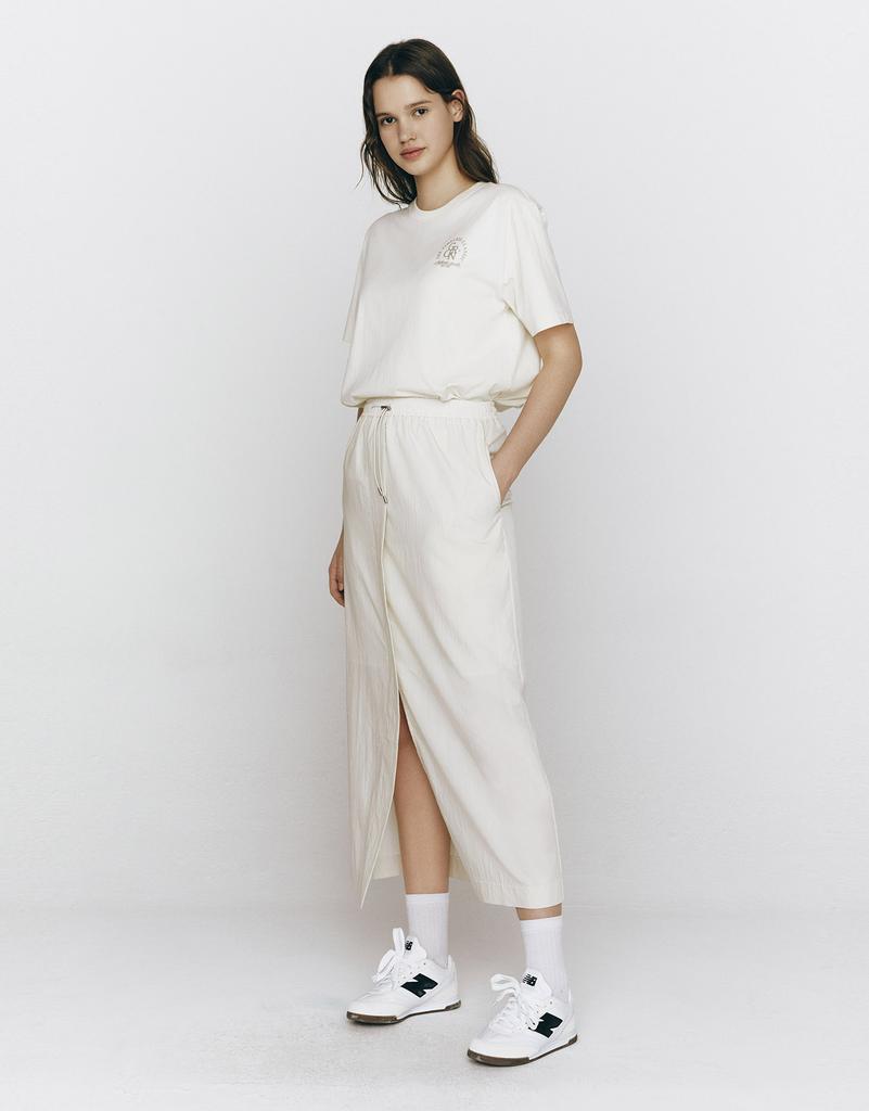 GIORDANO Nylon Long Skirt 165513 [2Color]
