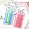 Soft and Eye-friendly Fluorescent Pen - Student Use for Highlighting In Note-taking Pen - Fluorescent Marker Pen for Color Marking Fluorescent Pen