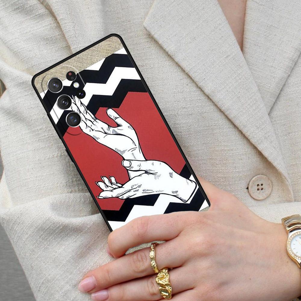 TWIN PEAKS Art Print Cell Phone Case for Samsung Galaxy S26 Ultra S25 S24 S23 S22 S21 S20 Note10 Cover