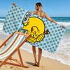 Sig. Asciugamano da Spiaggia Uomo Stampa Little Miss, Asciugamano Grande Morbido Asciugatura Rapida per Spiaggia Campeggio Nuoto