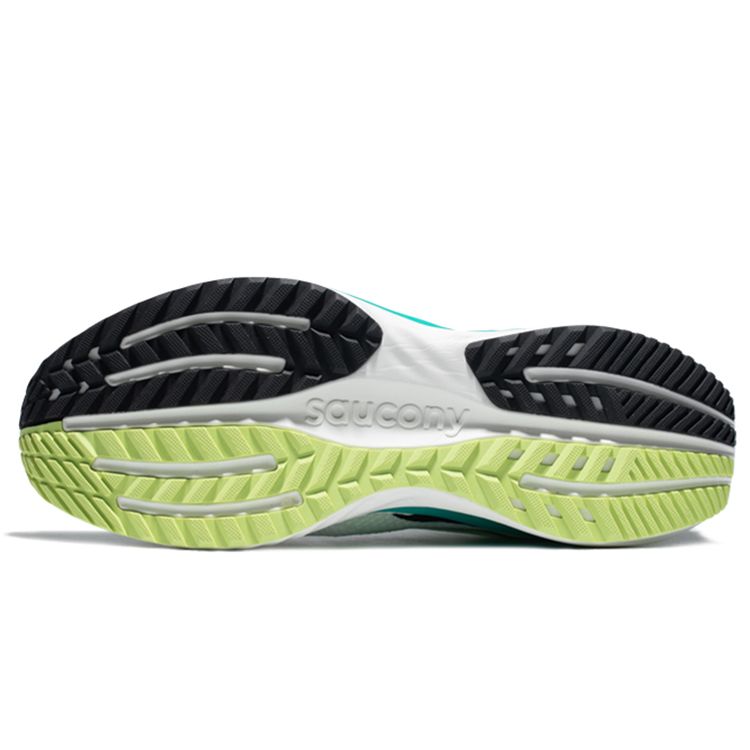 Saucony Men's Phoenix Inferno White Green Running Shoes S28150-2