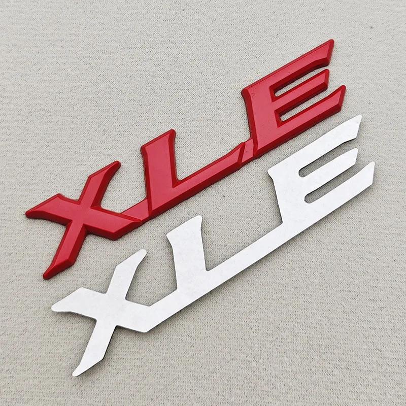 

3D Metal Car Sticker Logo GR Sport HYBRID XLE Fender Side Badge Rear Trunk Emblem For Toyota RAV4 Camry Prius Prado Accessories