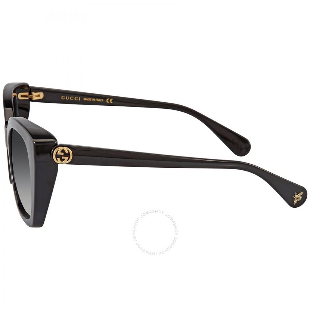 Gucci Grey Gradient Butterfly Ladies Sunglasses Gg0921s 001 55