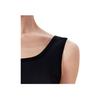 Adidas Solid Color Comfortable Quick-Dry Breathable Cotton Tank Top Women Tops Black 4A1H75-000