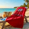 Bayern Munich Customize Text Beach Towel Super Soft Microfiber Quickdry Fabric Portable for SwimmingBeachCamping Travel Beach AccessoriesGym