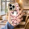 Phone Case: Lambskin 2D Flat Samsung Galaxy A34 A35 M05 M06 S20 S22 S21 FE Plus 5G Protective Case, Little White Cat, Christmas and Halloween Gift