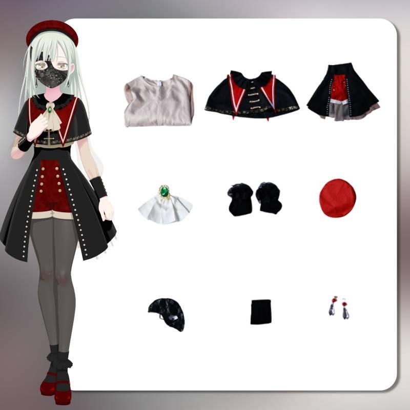 Bang Dream Its Mygo Wakaba Mutsumi Cosplay Costume Halloween Party Gift