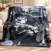 Black Butler Blanket Flannel Blanket Soft Cozy Plush Throw for Sofa Bed Lightweight Home Decoration Outdoor Camping