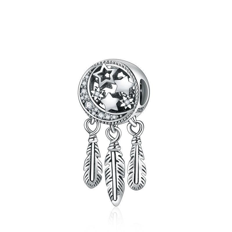 New Copper Shining Colorful Zircon Love Bow Fitting Charm Pendant Fit For Original Bracelet Diy Girls' Jewelry Love Gift