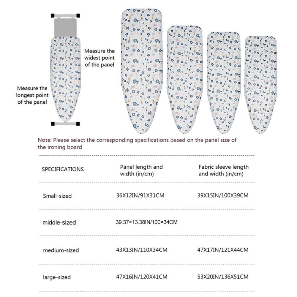 Tampă pentru masă de călcat îngroșată