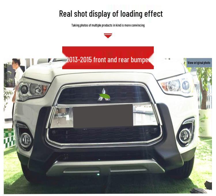 2013-2018 Mitsubishi ASX Bara față și spate, Apărători ASX Modificate