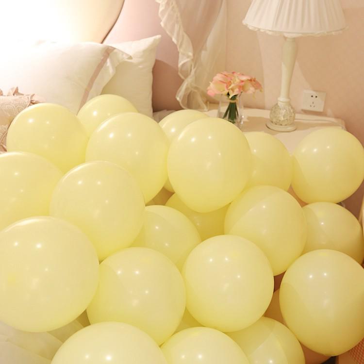 "Non-toxic Macaron Color Balloons - Multiple Colors for Event Decoration"