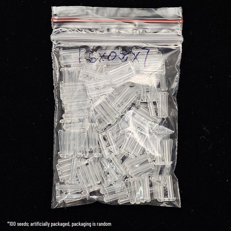 100 Pairs Double-Plug Frameless Glasses Frame with Accessories