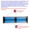 DIY 8pcs*18650 Power Bank Case No-welding Battery Box Mecha Transparent Shell Long Endurance Fast Charging Mobile Power Supply