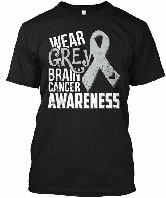 Brain Cancer Awareness T I Wear Gr T-Shirt XXXL