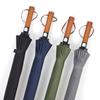 Vintage Wood Handle Automatic Windproof Long Umbrella