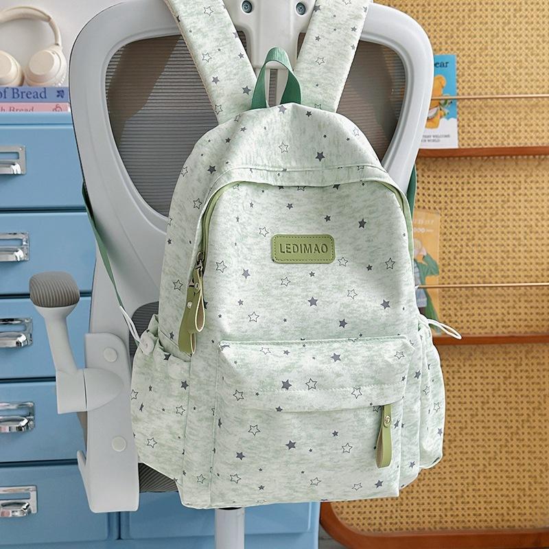 Schoolbag Mori Small Fresh Star Schoolbag for Junior High School Students Cute Backpack for Women High-end Sense Lightweight Men's and Women's 