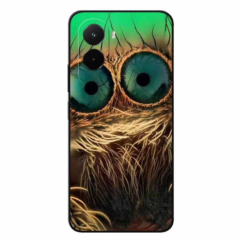 

Soft Case For Xiaomi Poco M7 4G Cartoon Back Cover For PocoM7 M7 Silicone Bumper Protective Shockproof Capa pocom7 4G Lion Coque Poco M7 4G