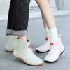 New Short Rain Boots Women's Waterproof and Non-slip Women's Rain Shoes Water Shoes Adult Thick Sole Wear-resistant
