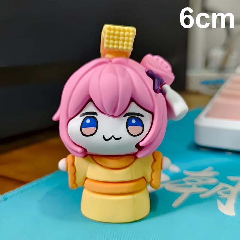 1Pcs Q Version Pvc Anime Model Doro Hatsune Miku Action Figures Kawaii Cartoon Cute Desktop Decoration Toy Doll Gift