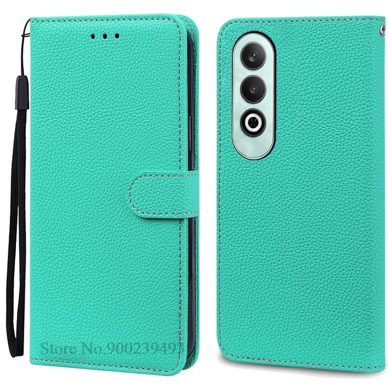 

Для Oneplus Nord Ce4 чехол-кошелек кожаный чехол-книжка для Oneplus Nord CE 4 чехол-кошелек чехол-книжка Fundas Shell For Oneplus Nord Ce4 небесно-голубой