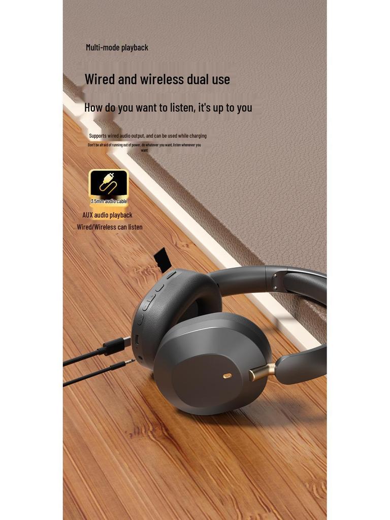 A10 Stereo Over-ear Bluetooth Headset: Foldable, Long Battery Life, with Private Model Patent