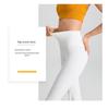Nude Feel Slim-Fit High Elasticity Petite Micro-Flare Yoga Pants with Optional Logo for Women