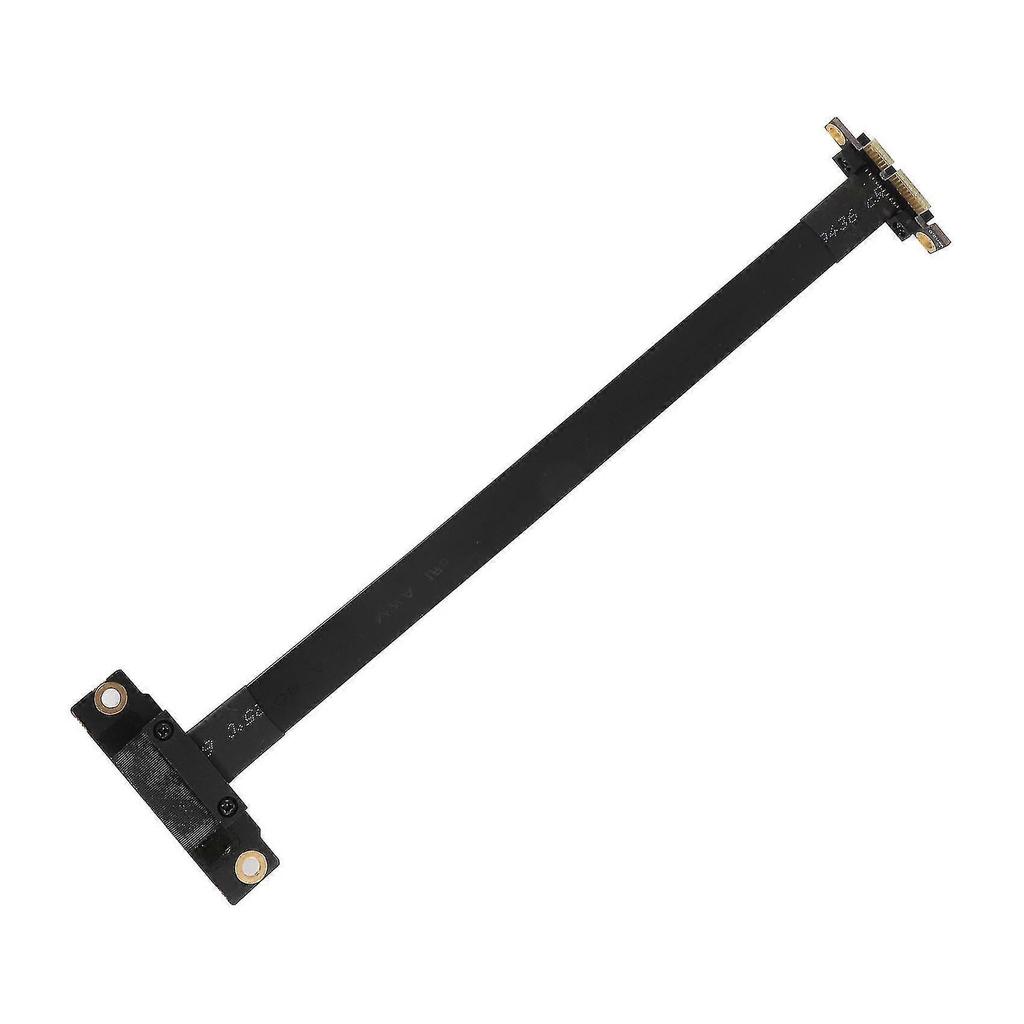 26-27 Pcie X1 Riser Cable Dual Right Angle Pcie 3.0 X1 To X1 Extension Cable 8gbps Pci 1x Riser Card 20cm JU