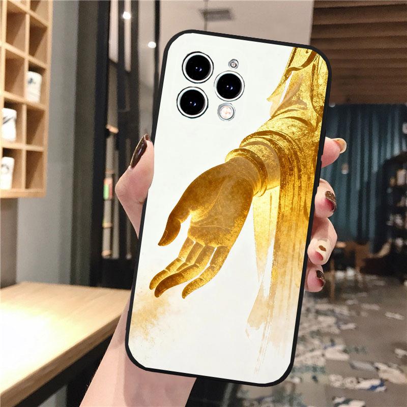 Phone Case For iphone 17 Pro Max 17 Pro Air 16 15 14 13 Pro Max 15 16 Pro 15Plus buddha