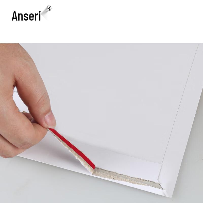Ansell Aery Large White Paper Courier Mailer Bags (250 Pack)