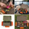 Fishing Box Waterproof Plastic Fishing Lures Box Lures Hook Minnows Baits Storage Case Multifunctional Fishing Tool
