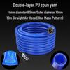 High-Pressure PU Air Hose with Quick Connect - 5*8/10*6.5/12*8, Pneumatic Air Compressor and Pump Compatible