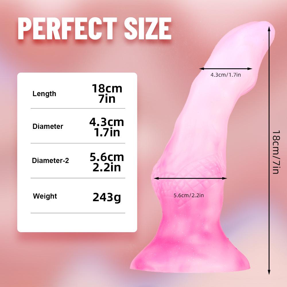 Mixed Color Realistic Anal Dilator for All Genders - Adult Erotic Masturbation Toy