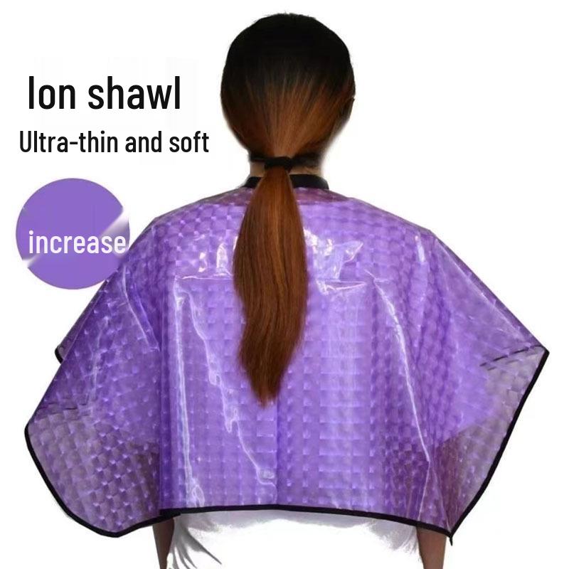 Waterproof Hairdressing Cape for Perm & Dye - Thick, Non-Stick, Hair Care Tool for Salon & Home