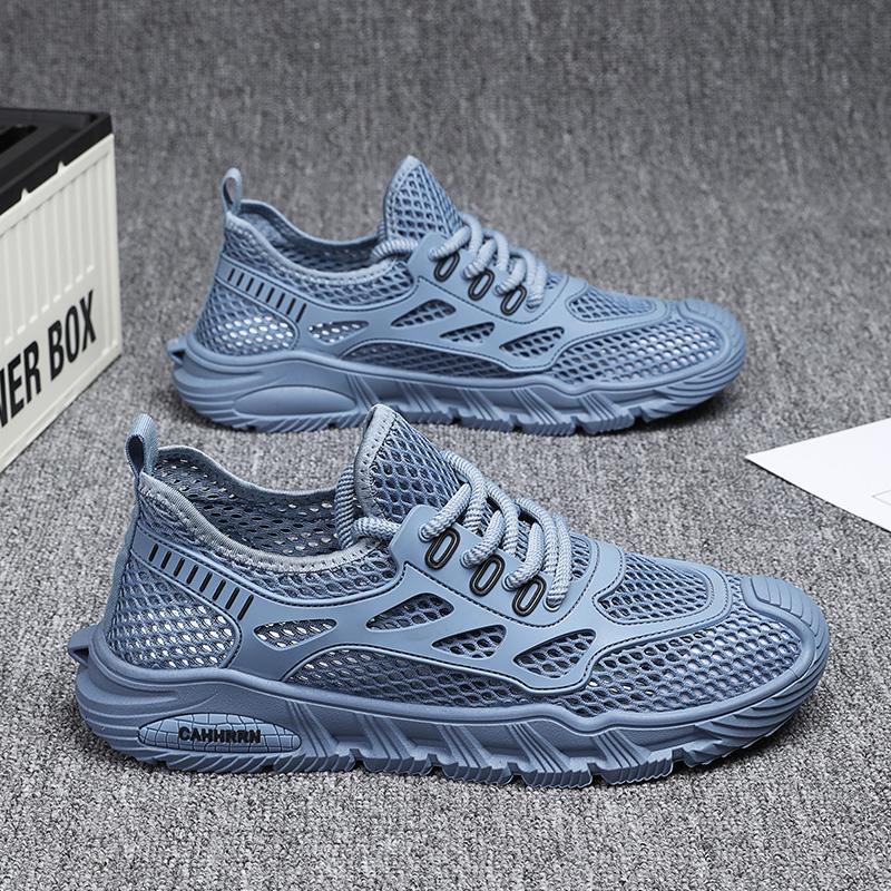 

CYYTL Summer Mesh Shoes For Men Sneakers Casual Outdoor Sports Tennis Breathable Running Hiking Luxury Designer Platform Loafers 39