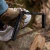 Folding Saw with Storage Bag Cutting Tree Hand Saw Aluminum Alloy Camping Foldable Hand Saw for Wood Branches