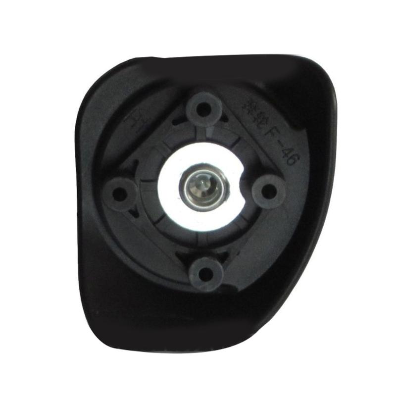 2Pcs Trolley Casters Replacement Heavy Duty Roller Wheel for Luggage Box Suitcase 360 Degree Swivel Kit SilentWheel