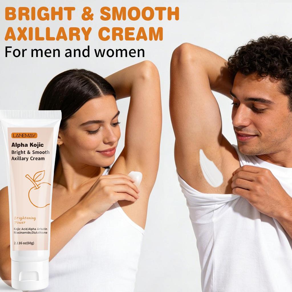 Axillary Cream-Brighten & Smooth Underarm-Nourishes Skin-Gentle & Safe-Suitable For All Skin Types, 60g