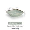 Melamine Imitation Porcelain Square Plate for Cold Dishes, Stir-fry, or Rice - Ideal for Hotels and Restaurants.