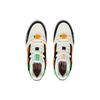 Li Ning Yuebai Carrot Slip Resistant Abrasion Resistant Low top Skateboard Shoes Women's White Black Orange AGCS427-10