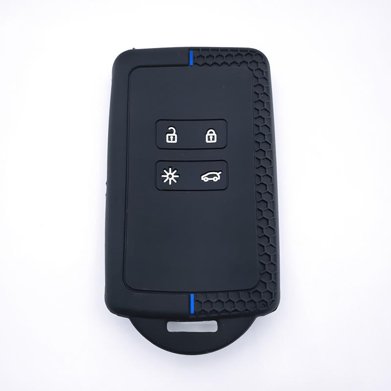 For Renault Clio 5 Megane 4 Zoe Kadjar Captur Arkana Koleos Silicone Car Key Case Cover For Dacia Duster Logan 3 Jogger Sandero
