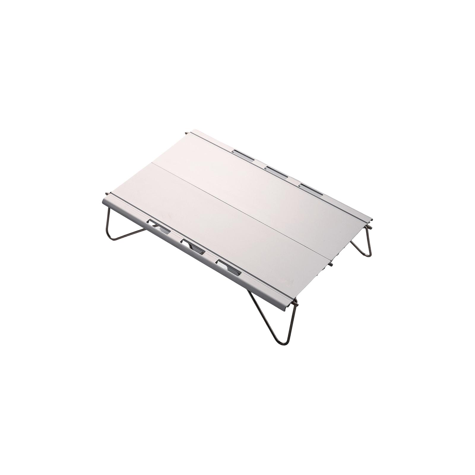 Quick Setup Folding Table, Ultralight Portable Aluminum for Outdoor One Size